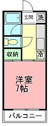 間取図画像 1K