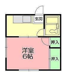 間取図画像 1K
