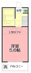 間取図画像 1K