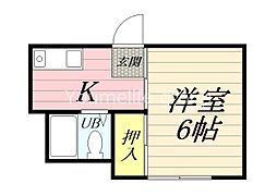間取図画像 ワンルーム