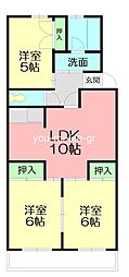 間取図画像 3LDK