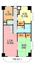 間取図画像 2SLDK