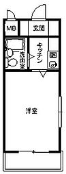 間取図画像 1K
