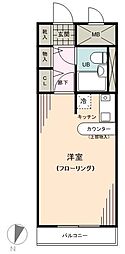 間取図画像 1K
