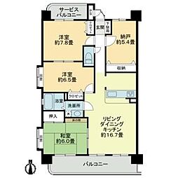 間取図画像 3SLDK