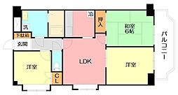 カサグランデ湘南 2SLDKの間取図画像