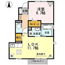 カイム  ｜ 佐賀県佐賀市八戸溝１丁目（賃貸アパート1LDK・1階・44.91㎡） その2