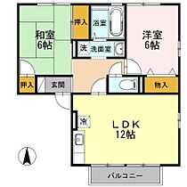 ガーデンビレッジＵＹ　Ａ棟  ｜ 佐賀県佐賀市開成３丁目（賃貸アパート2LDK・1階・54.65㎡） その2