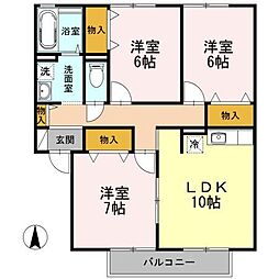 🉐敷金礼金0円！🉐シャルムタウン開成　C棟