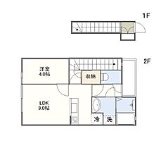 thome00  ｜ 長崎県佐世保市日宇町（賃貸アパート1LDK・2階・36.47㎡） その2