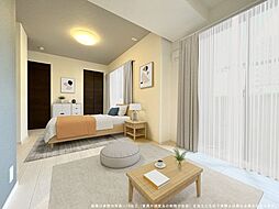 ファースト・ステージ稲荷町 10階ワンルームのリビング/ダイニング