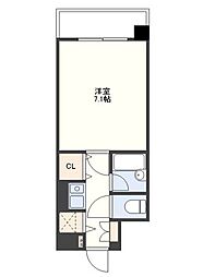 ネオハイツ佐世保 1Kの間取図画像