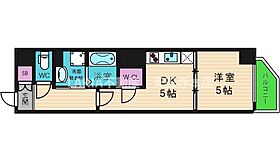 アクアプレイス上本町 803 ｜ 大阪府大阪市天王寺区上汐4丁目3番（賃貸マンション1DK・8階・32.20㎡） その2