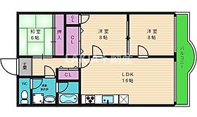 ハイツヒルトンパートIV  ｜ 大阪府大阪市天王寺区清水谷町20-7（賃貸マンション3LDK・6階・73.73㎡） その2