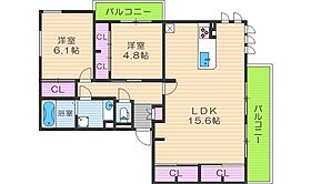 CIELO AZUL  ｜ 大阪府大阪市阿倍野区天王寺町南2丁目13-2（賃貸アパート2LDK・1階・65.90㎡） その2