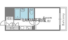 フォルム東住吉  ｜ 大阪府大阪市東住吉区杭全1丁目（賃貸マンション1K・7階・19.00㎡） その2