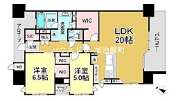プレミスト照国表参道 2SLDKの間取図画像