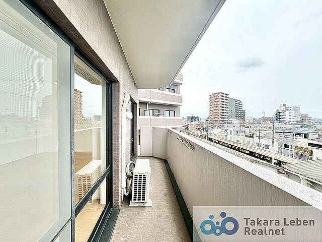 バルコニー コスモ堀切菖蒲園駅前 5階/502