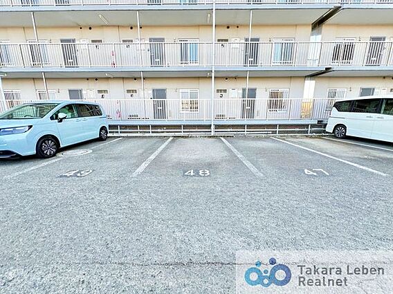平面駐車場なの...