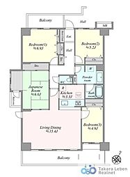 間取図画像 4LDK