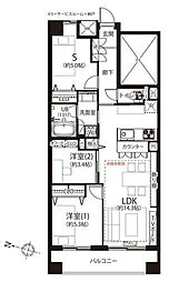 間取図画像 2SLDK