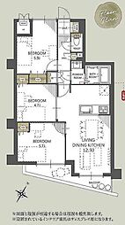 セザール第二北綾瀬 3LDKの間取図画像