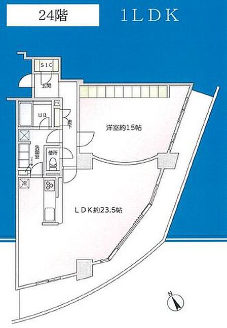 2LDK 間取り