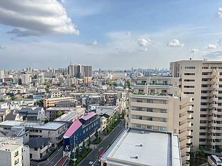 住戸からの眺望。
