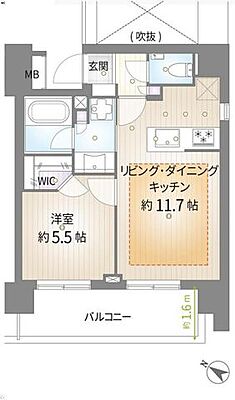間取り オープンレジデンシア両国森下 2階/203
