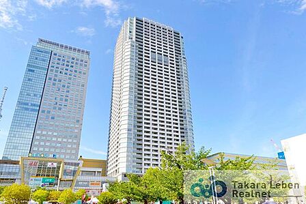東京メトロ半蔵門線「錦糸町」駅まで徒歩4分！複合商業施設「オリナス」直結のランドマークタワー。総戸数644戸の大規模タワーマンションです。