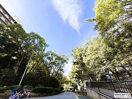 緑地公園駅前 緑道 530m