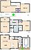 間取り：広々とした延床面積１２２．５m2の４ＬＤＫ・南向きにつき陽当たり良好ゼロエミ水準Ｂ認定住宅