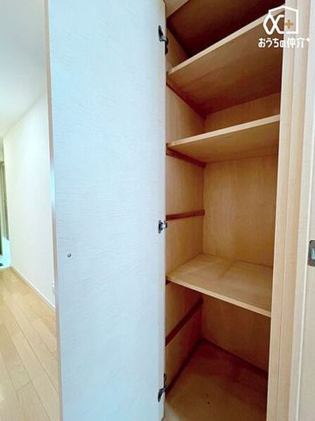 全居室収納付きなので整理整頓ができるのは嬉しいですね。