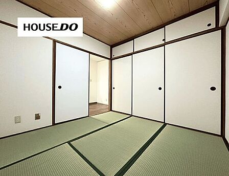 ほっと落ち着ける和の空間。リビング横にあることで、家族のくつろぎスペースとしても使いやすい間取りです。