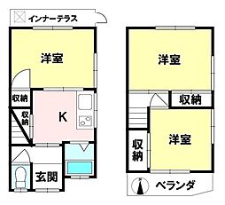 西田中町 中古テラスハウス