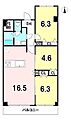 阪急東茨木白川高層住宅8号棟6階2,195万円