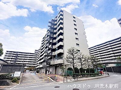 外観：朝日プラザ千里北C棟♪12階建ての4階になります♪