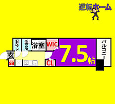 パルティール金山アネックス  ｜ 愛知県名古屋市中区平和1丁目（賃貸マンション1K・2階・25.38㎡） その2