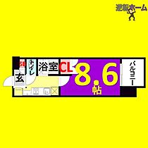 パルティール今池アネックス  ｜ 愛知県名古屋市千種区今池3丁目（賃貸マンション1K・8階・24.33㎡） その2