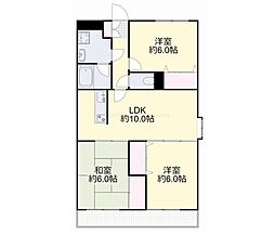 ラ・パセーラ 3LDKの間取図画像
