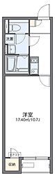 レオネクストルミエール2 1Kの間取図画像