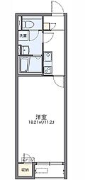レオネクスト瀬戸駅前 1Kの間取図画像