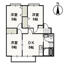 ピュアハイツ北方II  ｜ 岡山県岡山市北区三野3丁目（賃貸アパート3DK・3階・53.87㎡） その2