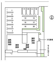 岡山県岡山市北区天瀬南町（賃貸マンション1LDK・3階・41.27㎡） その20