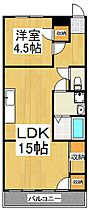 東京都清瀬市松山2丁目（賃貸マンション1LDK・3階・42.50㎡） その2