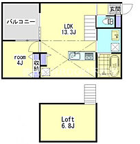 PALAZZO  ｜ 宮崎県北諸県郡三股町大字蓼池（賃貸アパート1LDK・2階・38.50㎡） その2