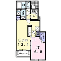 インペリアル　リバー　I 102 ｜ 宮崎県日南市大字平野2785番地1（賃貸アパート1LDK・1階・45.84㎡） その2