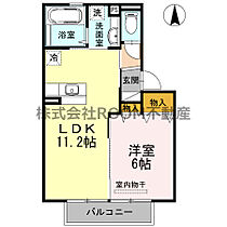 プラウド年見  ｜ 宮崎県都城市年見町33-4-3（賃貸アパート1LDK・1階・40.18㎡） その2