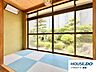 和室：広縁から庭の緑を眺められ、四季の移ろいを身近に感じられます。※写真はCG加工により家具などを削除しています。