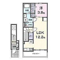 香川県高松市多肥下町107番地1（賃貸アパート1LDK・2階・42.56㎡） その2